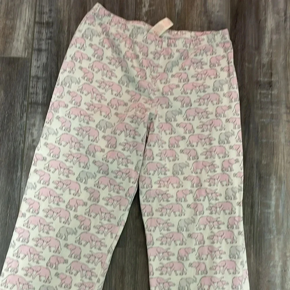 BedHead Pink Elephant Pajama Set Small